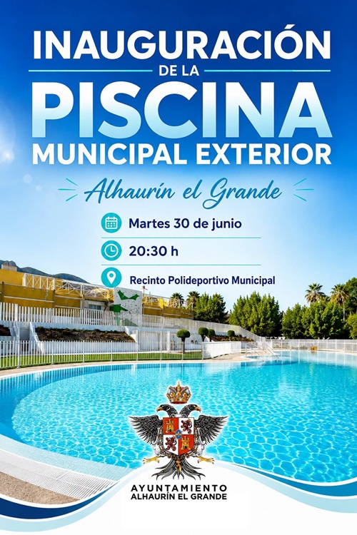 Nueva Piscina Municipal Exterior del Recinto Polideportivo de Alhaurín el Grande
