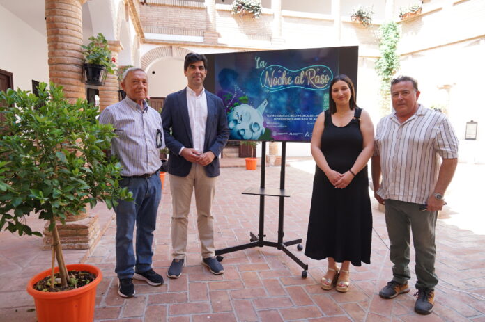 Cartel de la XV Noche al Raso de Coín, los días 26 y 27 de junio de 2026