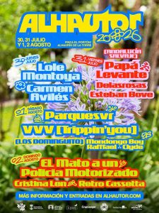 Cartel del festival Alhautor 2026 en la Finca El Portón de Alhaurín de la Torre