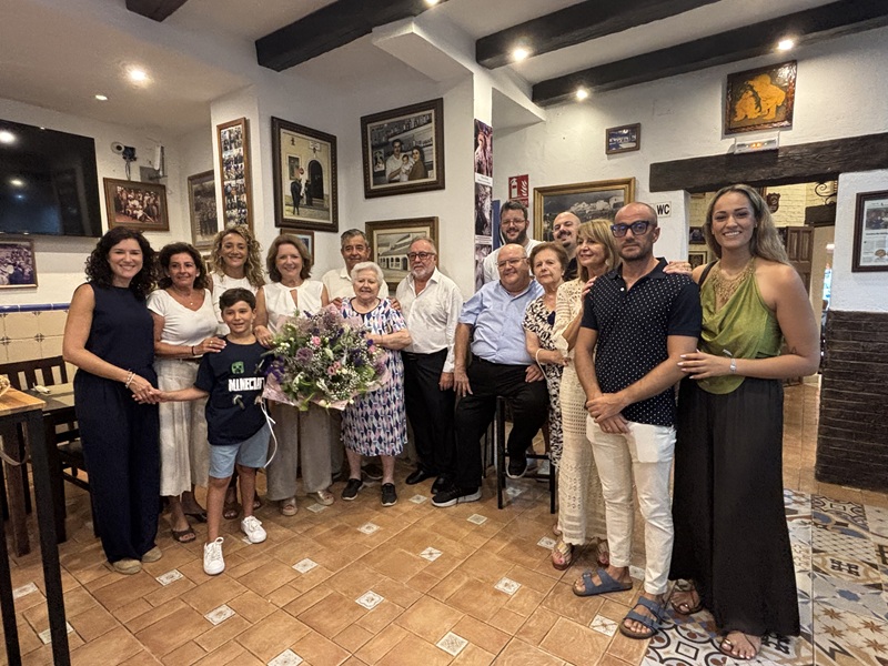 Casa Peña, restaurante histórico de Alhaurín de la Torre, en su acto de despedida
