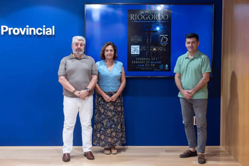 El Paso de Riogordo, función nocturna del 75 aniversario, julio 2026