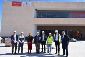 Obras del futuro teatro de Alhaurín de la Torre en su recta final de construcción