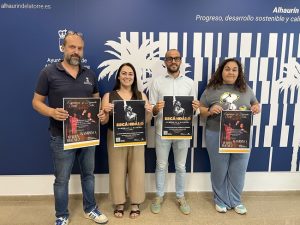 Presentación de los homenajes a María Jiménez, Bambino y Raphael que acogerá la Finca Municipal El Portón de Alhaurín de la Torre