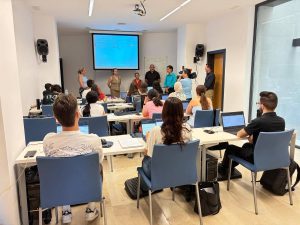 Acto de bienvenida al Programa de Empleo y Formación en ofimática y jardinería de Alhaurín el Grande