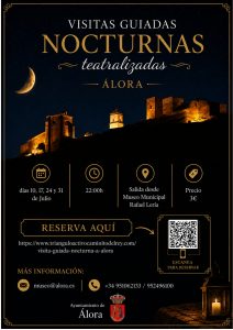 Visita nocturna teatralizada por las calles y el castillo de Álora