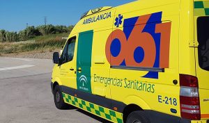 Ambulancia del servicio de emergencias 061 de Andalucía