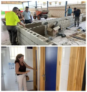 Obras de mejora en los colegios de Alhaurín de la Torre antes del inicio del curso escolar 2026-2027