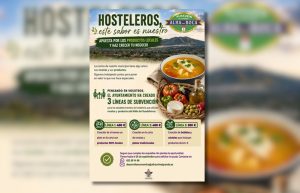 Cartel de la convocatoria Alhaurín Alha‿Boca para subvenciones a hosteleros con productos locales