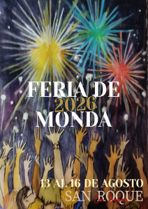 Cartel oficial de la Feria de Monda 2026 en honor a San Roque