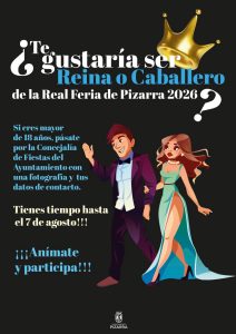 Convocatoria de Reina y Caballero de la Real Feria de Pizarra 2026