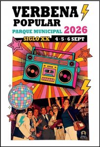 Cartel de la Verbena Popular Años 60 de Alhaurín de la Torre 2026