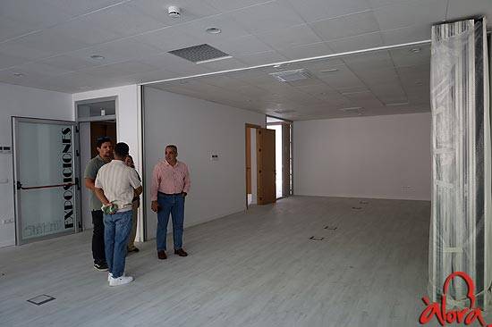 Nuevas salas de la primera planta reformada de la Casa de la Cultura de Álora