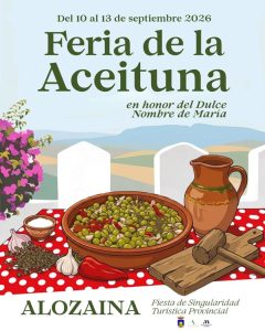 Degustación de Aceituna Aloreña en la Feria de la Aceituna de Alozaina 2026