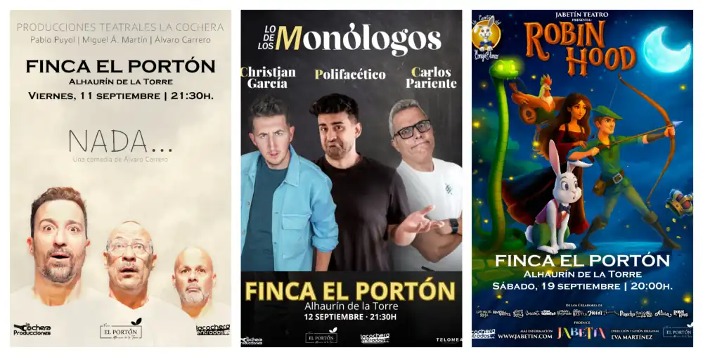 Cartel del cierre del ciclo Estivalh 2026 en la Finca El Portón de Alhaurín de la Torre