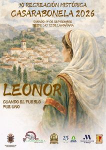 Participantes de la Recreación Histórica de Casarabonela caracterizados con indumentaria del siglo XVI