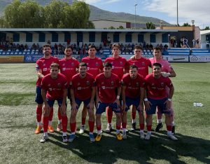 Once inicial del Churriana CF antes del partido ante el CD Alhaurino en el Municipal Miguel Fijones de Alhaurín el Grande (20 de septiembre de 2026)