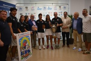 Equipos participantes en la Copa Internacional de Clubes de Pádel en el Complejo Municipal Francis Ceballos de Alhaurín de la Torre