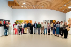 Inauguración del XIV Salón de Otoño de Pincel y Barro en la Sala Vicente Llinares de El Portón, Alhaurín de la Torre