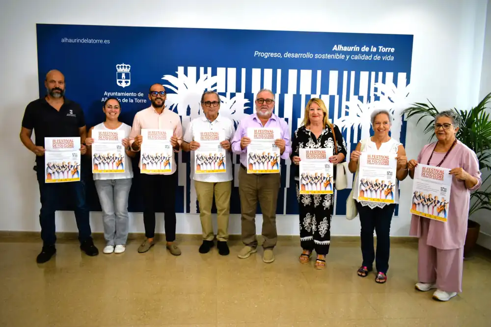 Presentación del III Festival Internacional de Folclore Ciudad de Alhaurín de la Torre