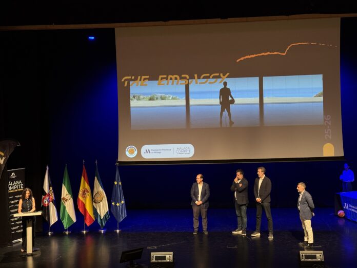 Gala de clausura de las Escuelas Deportivas Municipales de Baloncesto de la Diputación de Málaga, celebrada el 22 de octubre de 2026 en el Auditorio Edgar Neville
