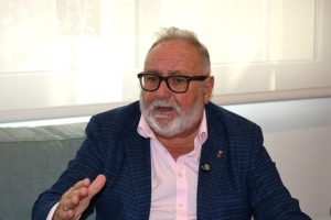 Joaquín Villanova, alcalde de Alhaurín de la Torre, en el Foro Málaga Metrópolis Global