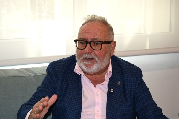 Joaquín Villanova, alcalde de Alhaurín de la Torre, en el Foro Málaga Metrópolis Global