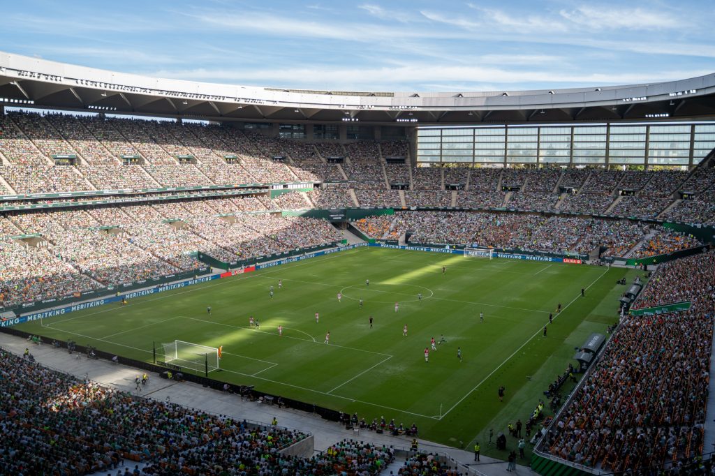 Estadio Olímpico de La Cartuja de Sevilla, sede del Real Betis-Málaga CF de la jornada 11 de LaLiga el 31 de octubre de 2026