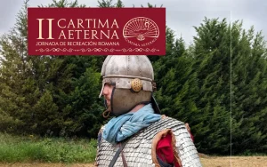 Cartel de la II Jornada de Recreación Romana Cartima Aeterna, 24 de octubre de 2026 en el Parque Santo Cristo de Cártama